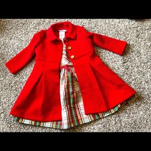 24m dress w/ coat